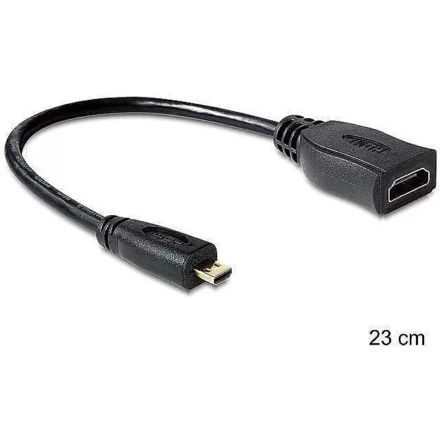 DELOCK Adapter cable micro HDMI-D St>HD